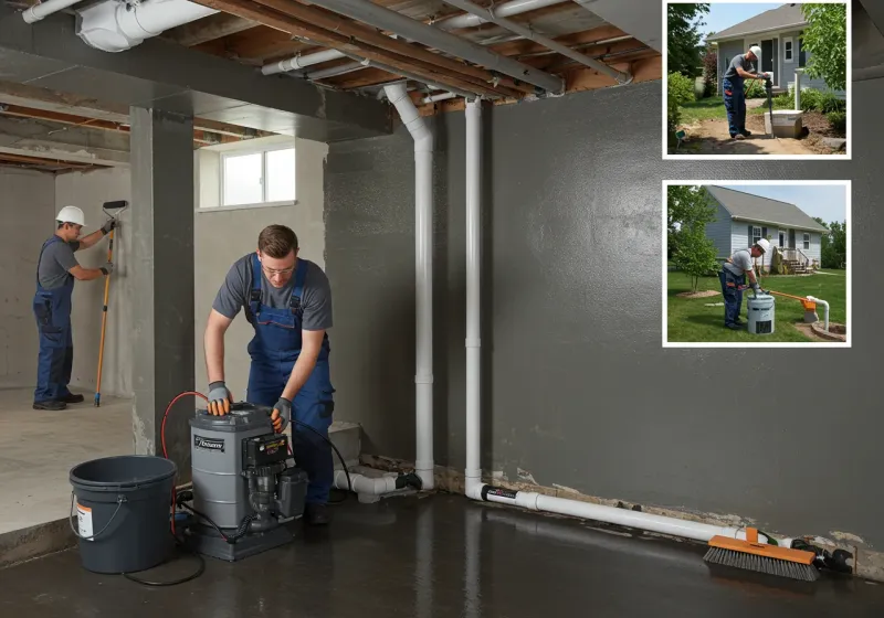 Basement Waterproofing and Flood Prevention process in Hawaiian Beaches, HI